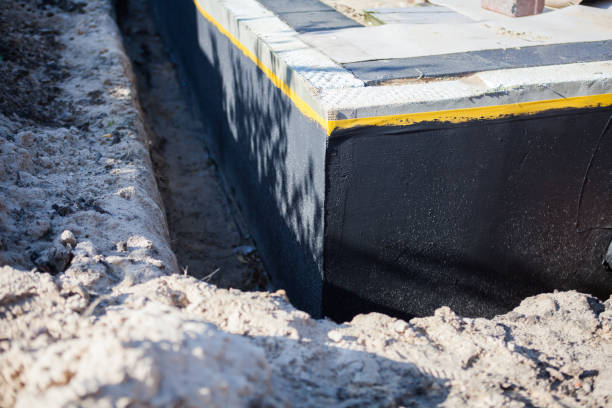 Professional Crawl Space Encapsulation technician working in Haslett, MI